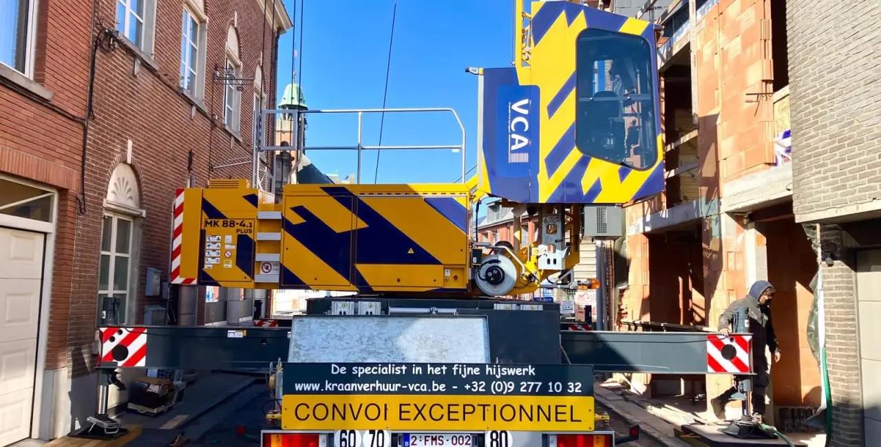 De kracht van onze MK88 4.1 mobiele torenkraan