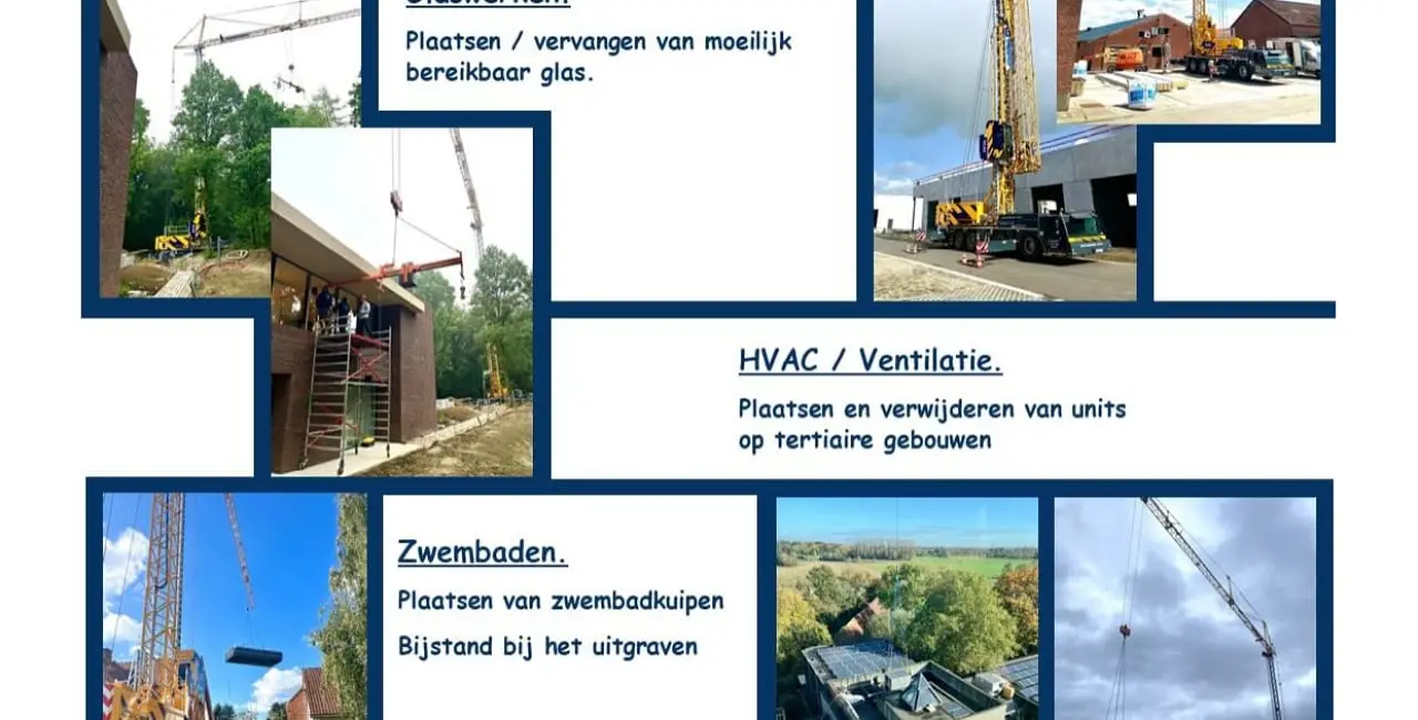 Voorstelling van onze mobiele torenkraan