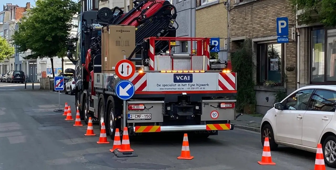 Gebruik van signalisatie in Antwerpen
