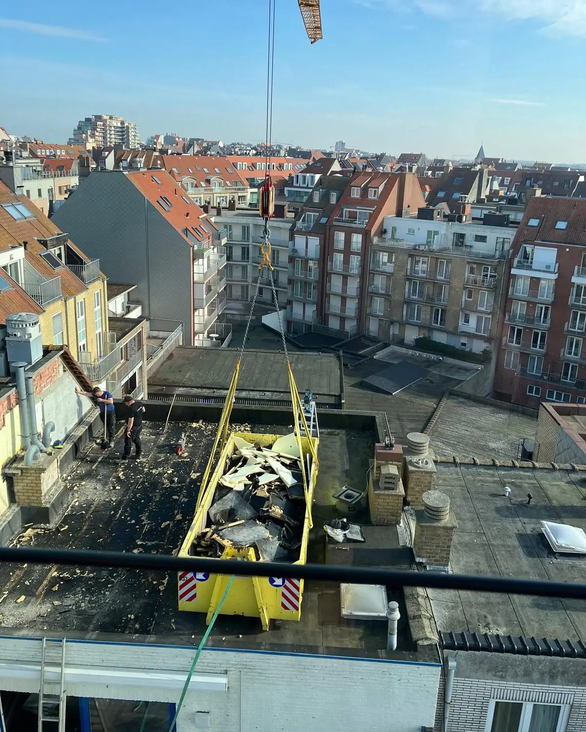 Hijswerken in Knokke-Heist