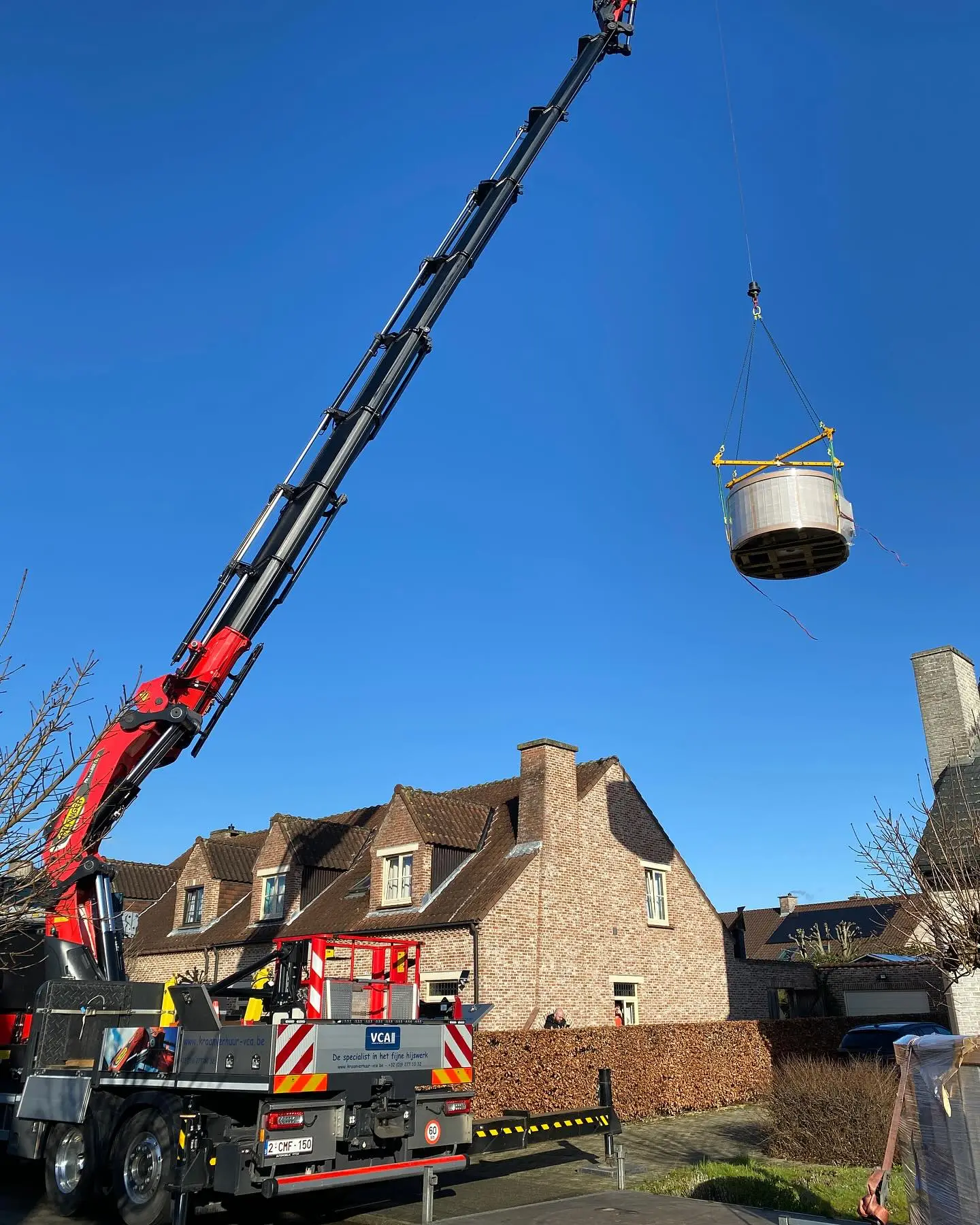 Hottub over een woning in Zele