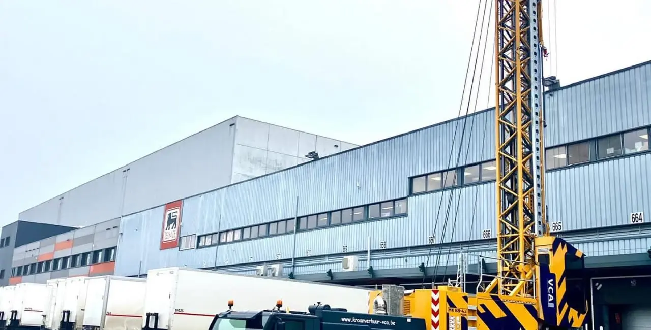 HVAC voor Delhaize in Ninove