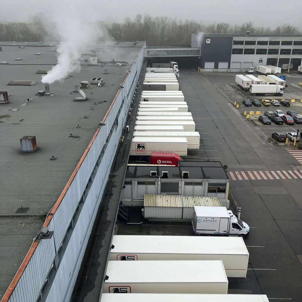 HVAC voor Delhaize in Ninove