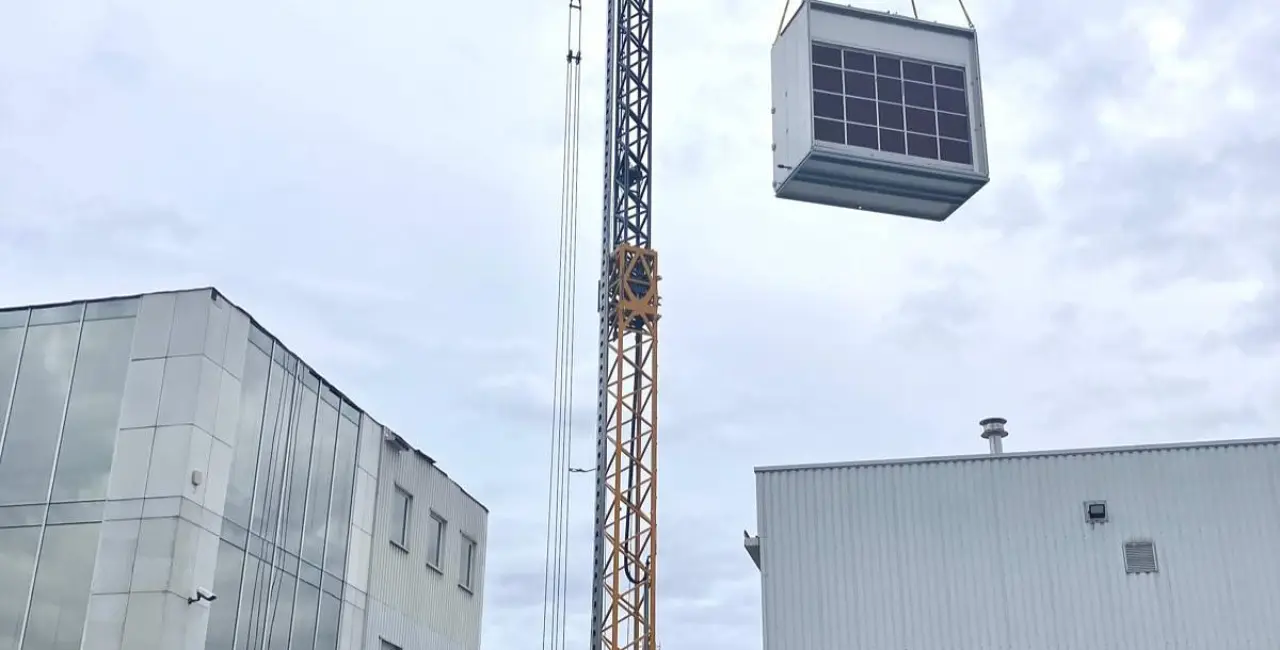 Luchtbehandelingsinstallatie te Buggenhout