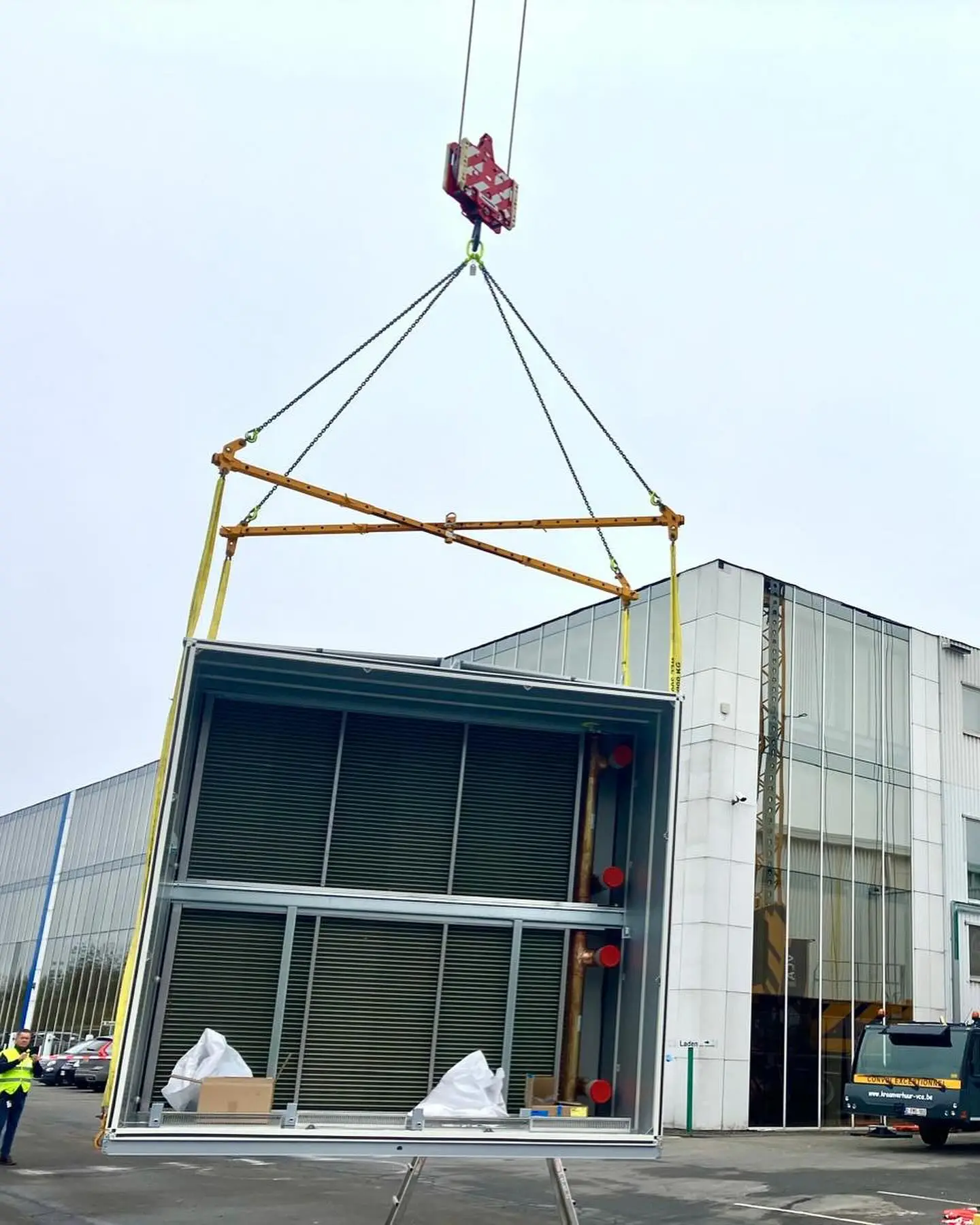 Luchtbehandelingsinstallatie te Buggenhout