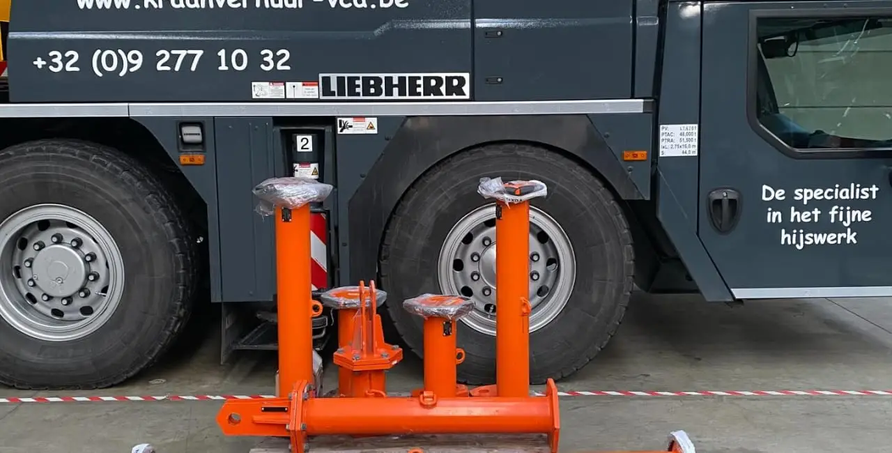 Nieuwe spreiders versterken ons hijsmaterieel