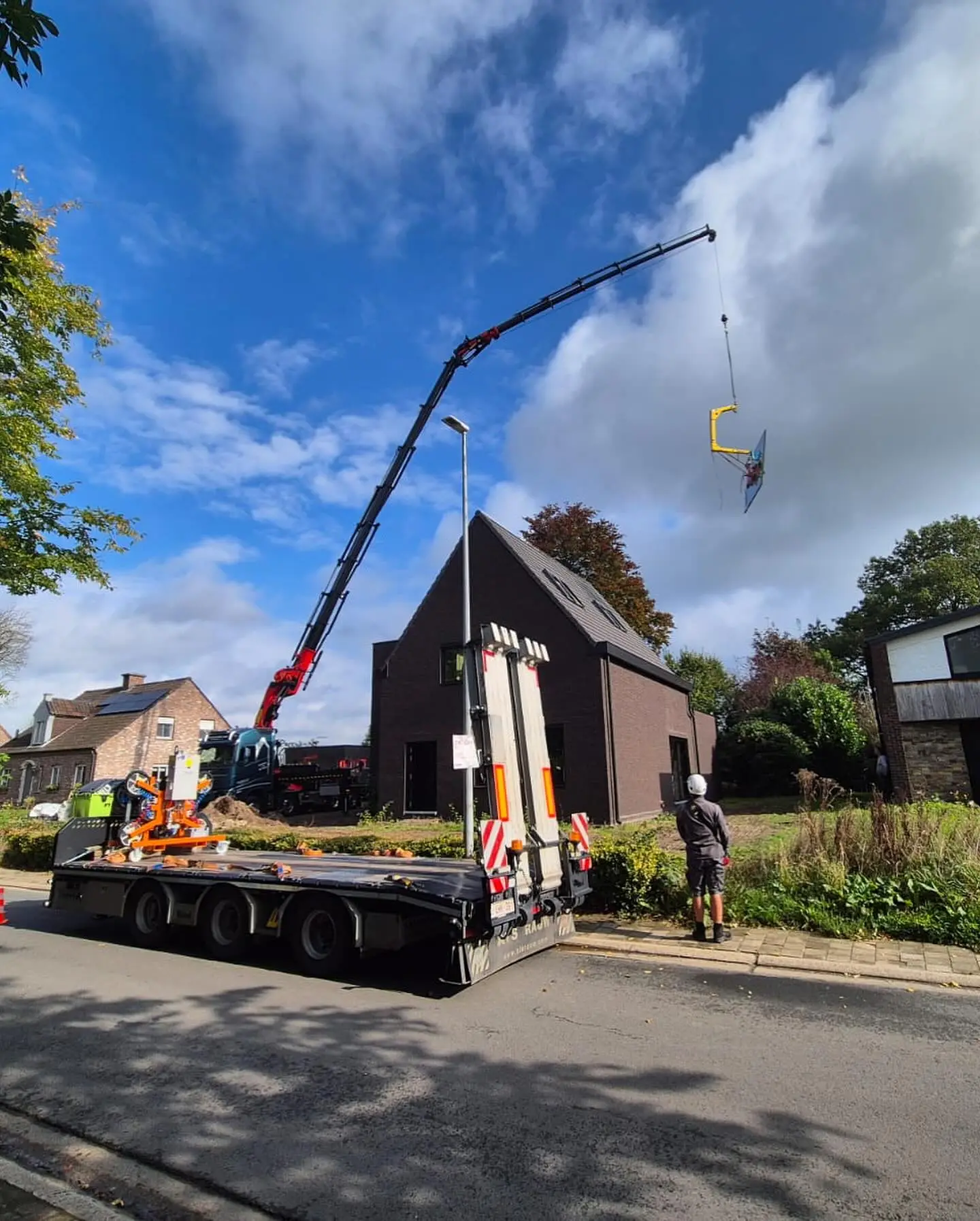 Ruit van 700 kg. te Lokeren