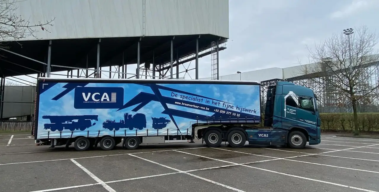 Transport met onze unieke dieplader