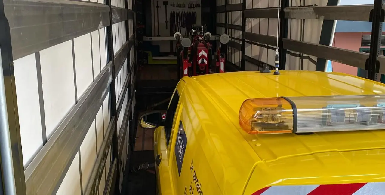 Transport naar Genk