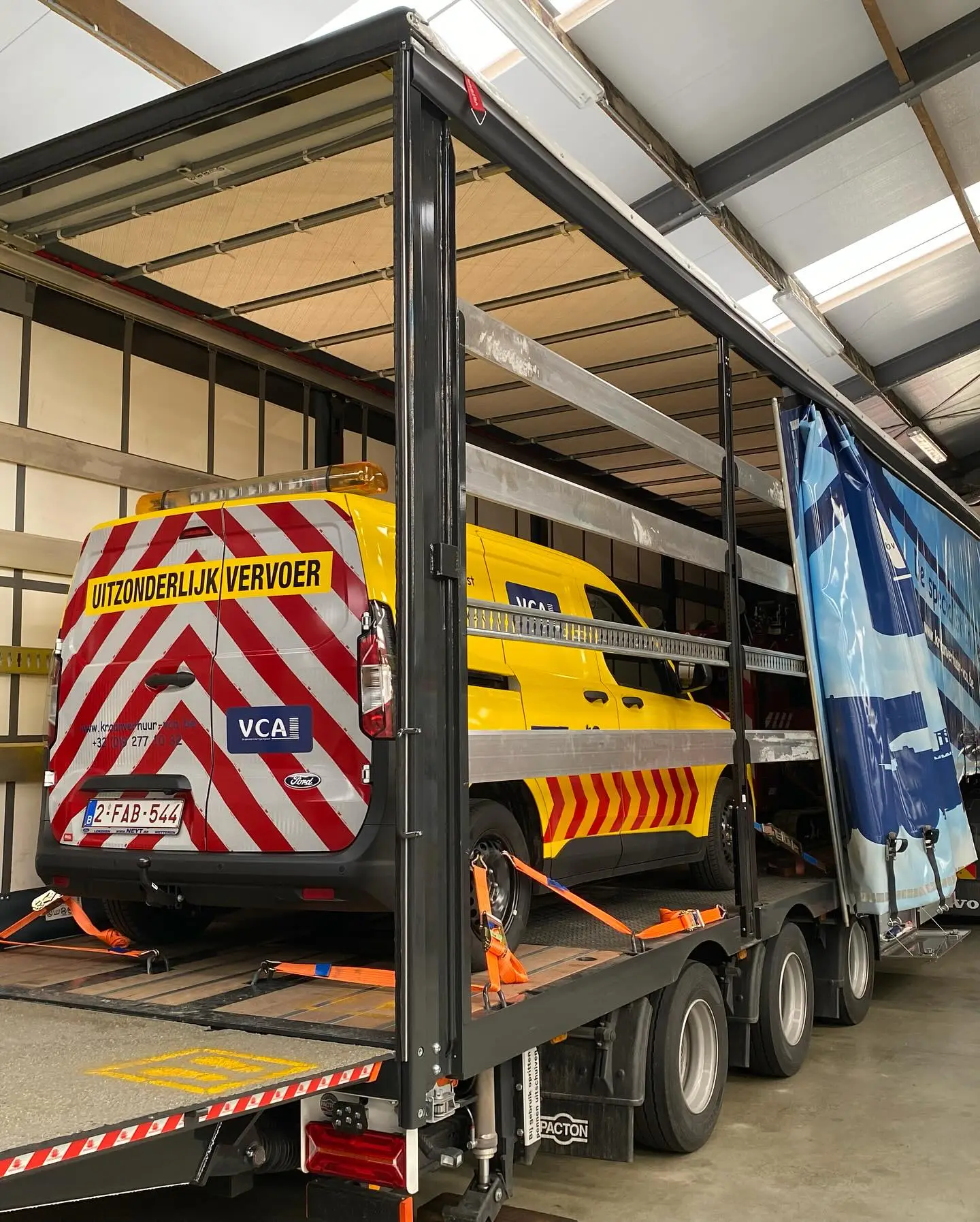 Transport naar Genk